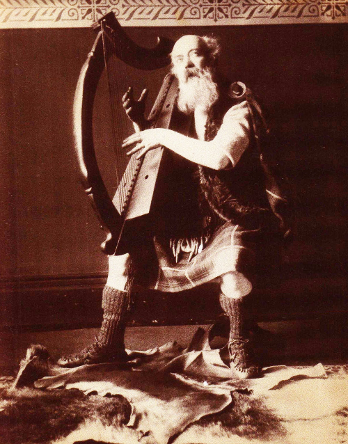 Robert Glen, looking alarmingly Bardic in 1893